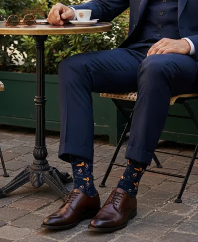 Love Sock Company Men's Tokyo Bundle Socks, 3-pack In Blue