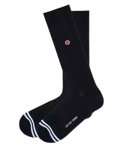 Love Sock Company Men's Golfer Gift Socks, 3-pack In Black