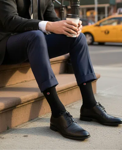 Love Sock Company Men's Solid Socks, 3-pack In Multi