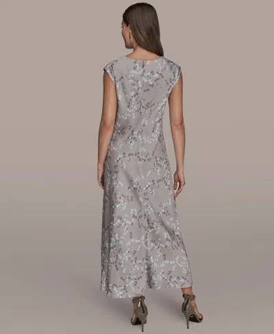 Donna Karan Women's Sleeveless Sheath Dress In Silver