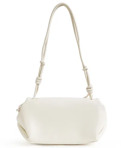 Sam & Libby Hannah Small Flap Shoulder Bag In White