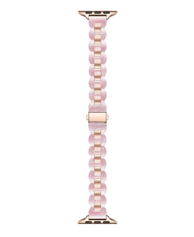 Posh Tech Aria Scalloped Resin Stainless Steel Band For Apple Watch