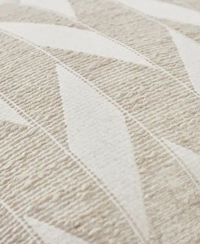 Tahari Home Amelia Diagonal Decorative Pillow, 20" X 20" In Sand