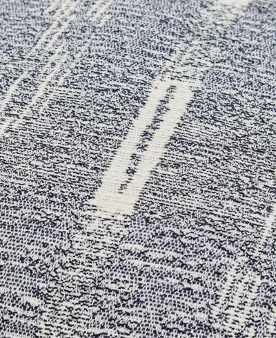 Tahari Home Tate Stripe Decorative Pillow, 20" X 20" In Gray