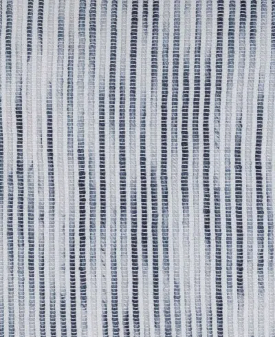 Tahari Home Polly Blanket Stitch Decorative Pillow, 20" X 20" In Blue