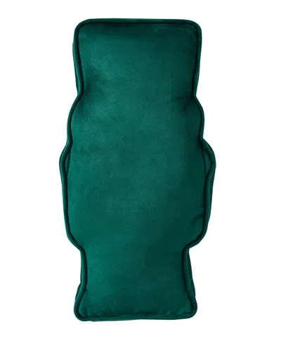 Hallmark Nutcracker Shaped Holiday Decorative Pillow, 7" X 14" In Green