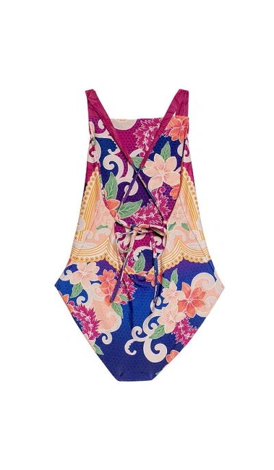 Agua Bendita Amina Thamar One Piece Swimsuit In Multi