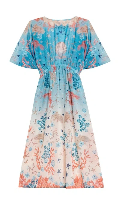 Agua Bendita Salma Sereia Dress In Multi