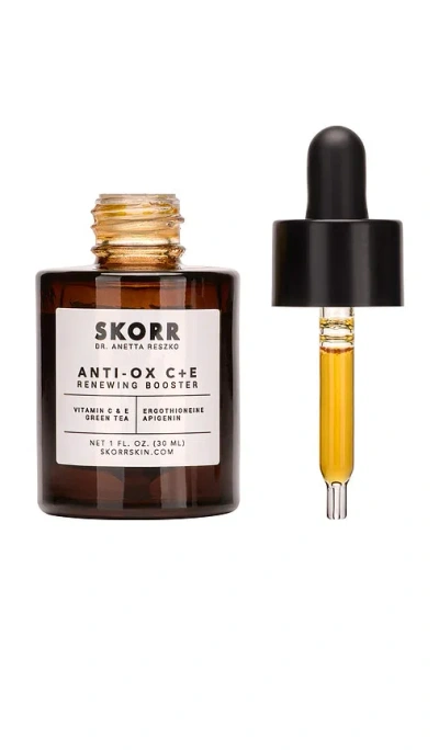 Skorr Skin Anti-ox C+e Renewing Booster In Transparent