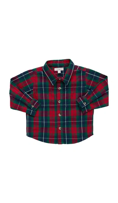 Pink Chicken Boys Jack Shirt In Red