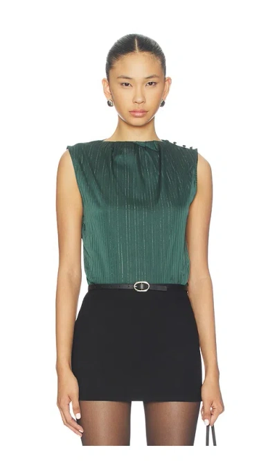 Heartloom Aggie Bodysuit In Green