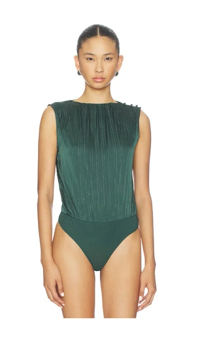 Heartloom Aggie Bodysuit In Green