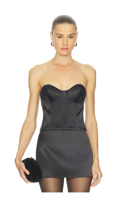 Camila Coelho Rosana Top In Black