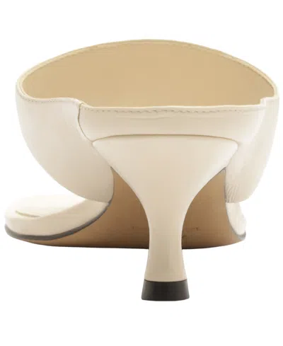 Arezzo Women's Coraline Low Stiletto Sandal In White