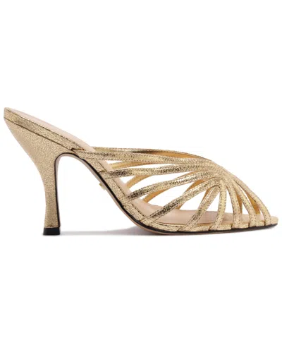 Arezzo Women's Lucia High Stiletto Mule Sandals In Gold