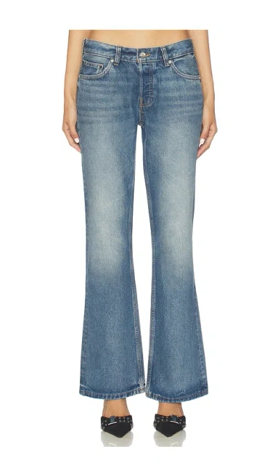 Eb Denim Miley Slouchy Bootcut In Blue
