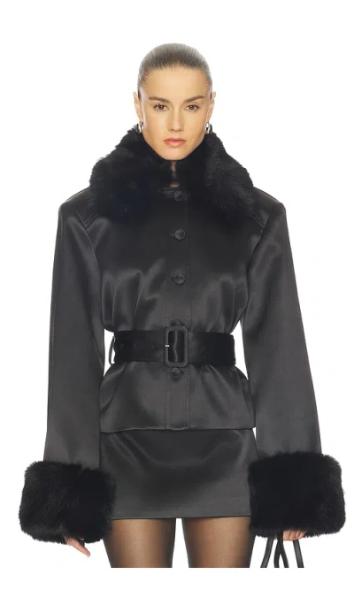 Camila Coelho Julieta Jacket In Black