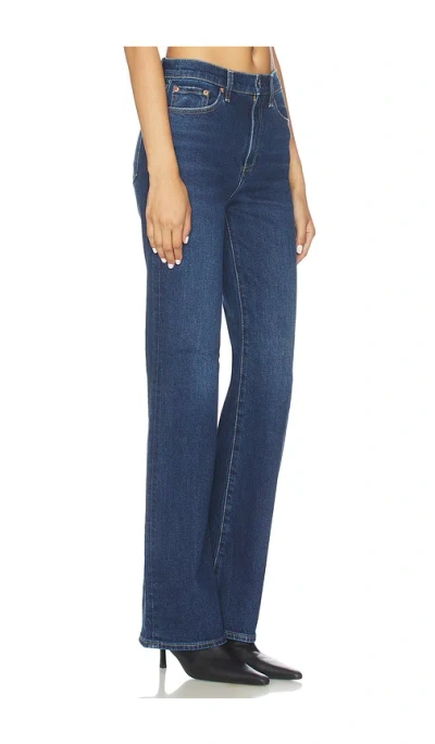 Pistola Evie High Rise Slim Boot Jeans In Blue