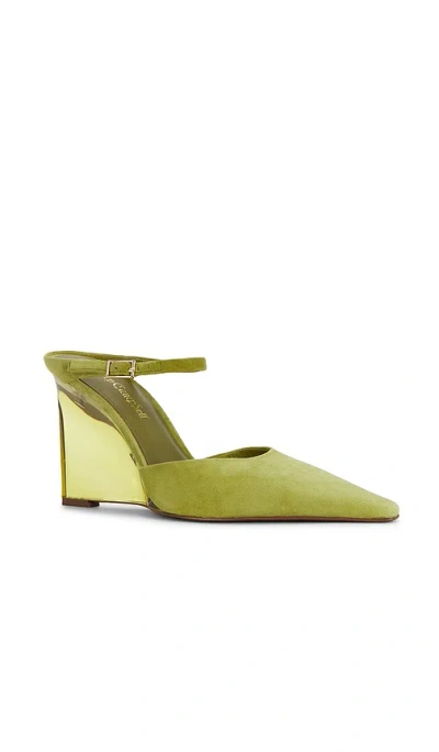 Jeffrey Campbell Perceptive Pump In Green