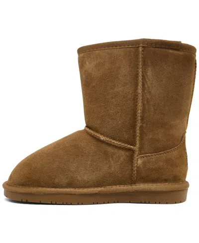 Bearpaw Emma Boots Little Girls (11-3) & Big Girls (3.5-7) In Brown