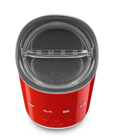 Smeg 50s Retro Style 6 Oz. Mini Milk Frother In Red