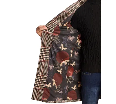 Paisley & Gray Men's Slash Pocket Overcoat In Brown