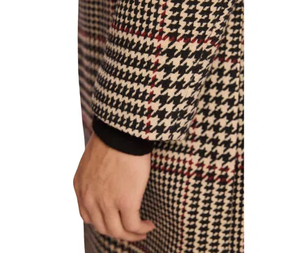 Paisley & Gray Men's Slash Pocket Overcoat In Brown