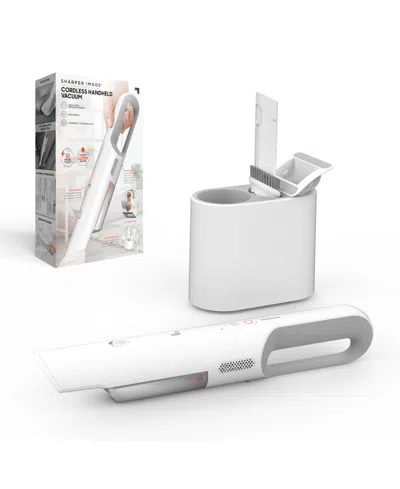 Sharper Image Cordless Handheld Vacuum In White