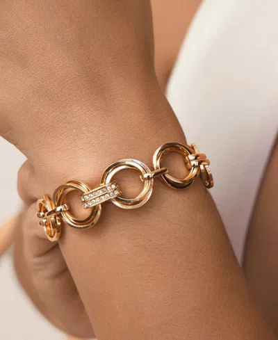 Ettika Complete Circle Chain Bracelet In Gold