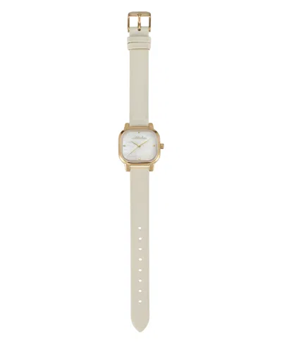 Ettika Classic Square Gold Plated Bracelet Watch, 70-110mm In Gold