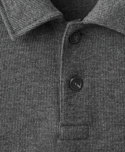 Mango Men's Regular-fit Polo Sweatshirt In Gray