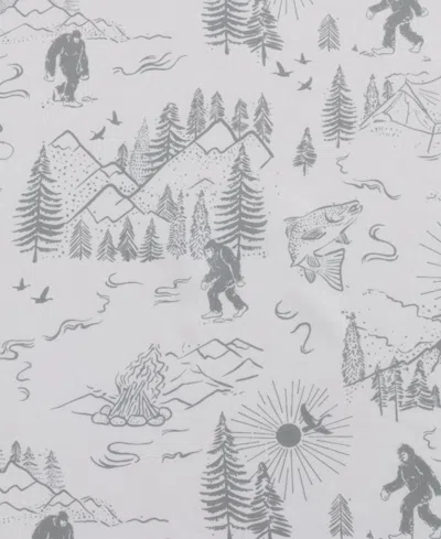 Eddie Bauer Big Foot Hiking Trip Microfiber 4-pc. Sheet Set, Queen In Multi