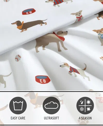 Eddie Bauer Buddy And Friends Microfiber 4-pc. Sheet Set, Full In Multi