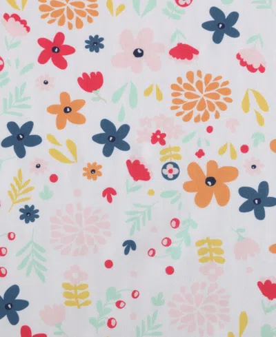 Eddie Bauer Colorful Floral Microfiber 4-pc. Sheet Set, Full In Multi