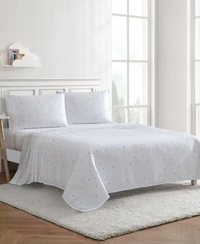 Eddie Bauer Dragonflies Microfiber 4-pc. Sheet Set, Queen In White