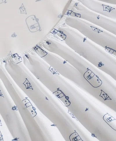 Eddie Bauer Travel Trailer Microfiber 4-pc. Sheet Set, Full In White