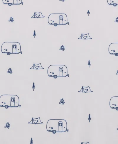 Eddie Bauer Travel Trailer Microfiber 3-pc. Sheet Set, Twin In White