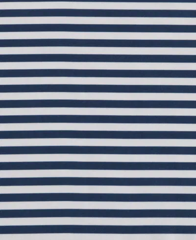 Eddie Bauer Vivid Stripe Microfiber 4-pc. Sheet Set, Queen In Blue