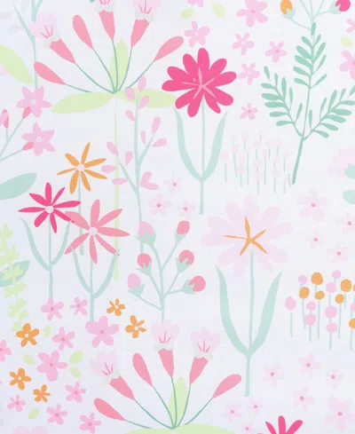 Laura Ashley Sunshine Flowers Microfiber 4-pc. Comforter Set, Full/queen In Multi