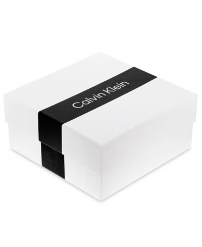 Calvin Klein Men's Sculpted Link Chain Bracelet In Silver