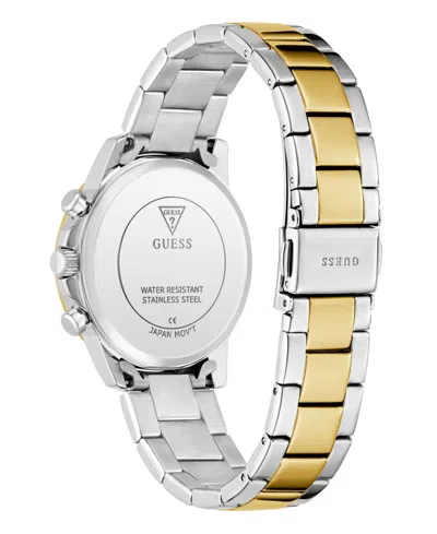 Guess Women's Two-tone Multi-function Watch, 36mm In Multi