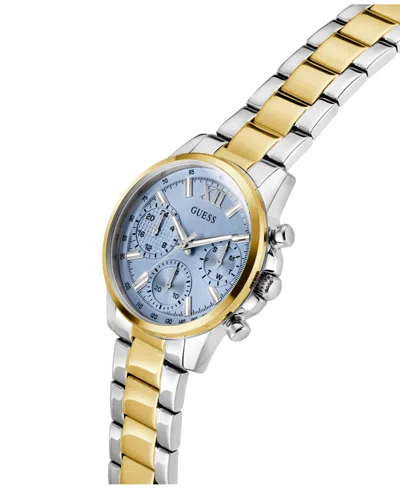 Guess Women's Two-tone Multi-function Watch, 36mm In Multi