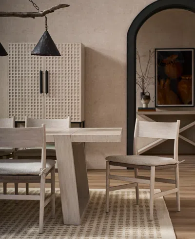 Universal Furniture Dwell Wood Back Side Chair In Neutral