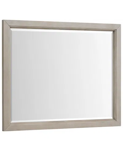 Macy's Furniture Sirena 46" Rectangular Mirror In White