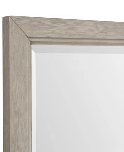 Macy's Furniture Sirena 46" Rectangular Mirror In White