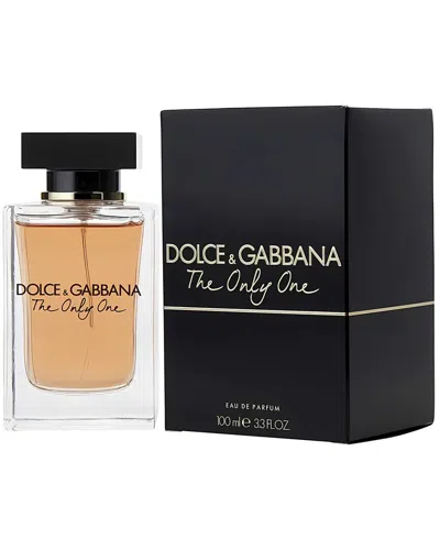 Dolce & Gabbana Women's 3.4oz The Only One Eau De Parfum In Transparent