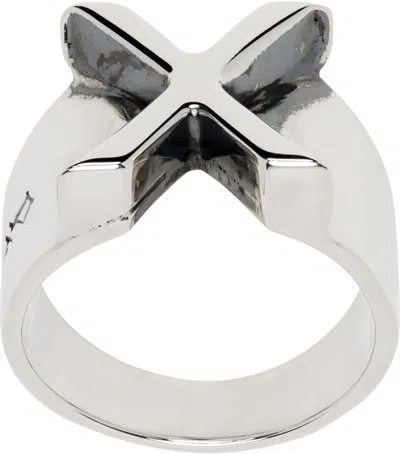 Enfants Riches Deprimes X Ring In Metallic