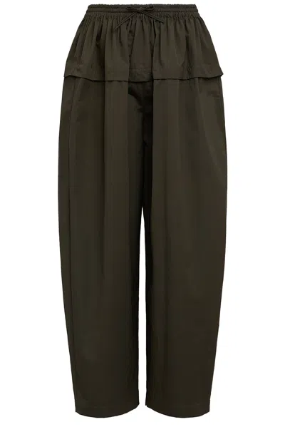 Alaïa Alaϊa Peplum Pant In Green