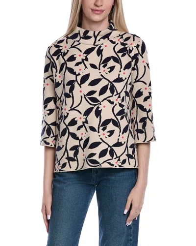 Fate Mock Neck Sweater In Black