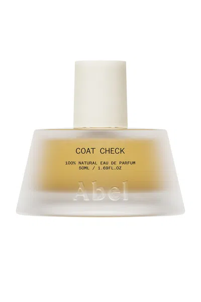 Abel Coat Check Eau De Parfum In Yellow